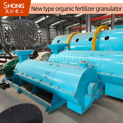 Tarımsal atık üretimi için karbon çelik organik gübre granulatörü 380V 75kw