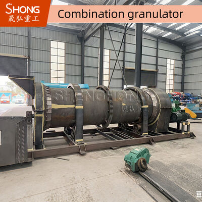 8T/H Karbon Çeliği Organik Gübre Granülatör Makinesi (Hayvan Atıkları İçin)