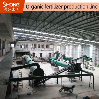 Fermantasyon ve Granülasyon ile ISO Sertifikalı Organik Gübre Üretim Hattı 1-20 Ton / Saat
