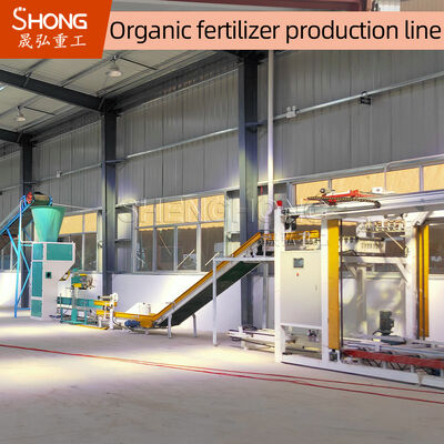 Domuz gübre organik gübre üretim hattı 380V yıllık 10.000-200.000 ton üretimi ile hastalık karşıtı