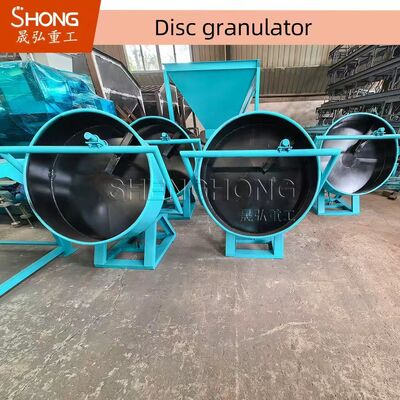 Organik gübre üretimi için% 93'lük granülasyon oranına sahip yüksek verimli disk granülatörü
