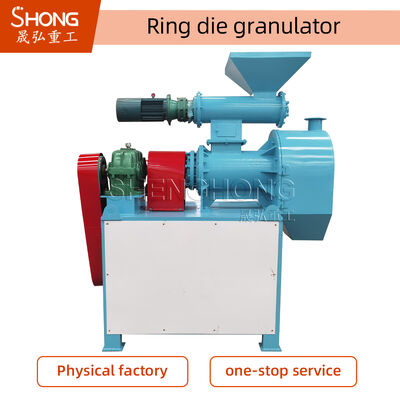 Organik gübre granulatörü, 3-10mm granüller için 78r/min dönüş hızı ve 12 aylık garanti