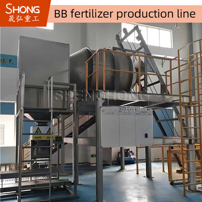22kw BB Gübre Üretim Lini, Üniform Karıştırma Gübre Karıştırma Ekipmanı için PLC Kontrolü