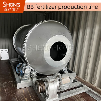 8-15t/H Otomatik Toplu Karıştırma BB Gübre Üretim hattı 12 aylık garanti ile