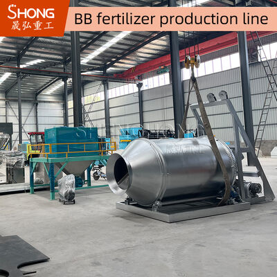 Oval Şekil BB Gübre Karıştırıcı Üretim Hattı Eşleştirme Makineleri