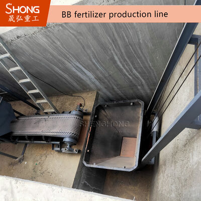 Karbon Çelik BB Gübre Üretim Hatı 15-20 ton/saat Kapasite ve Yüksek Granulasiyon Hızı